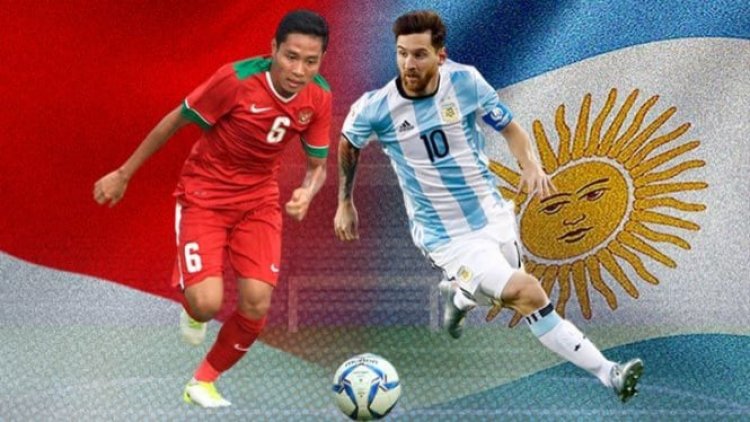Laga Seru : Tim Nasional Sepak Bola Indonesia vs Argentina di Tahun 2023